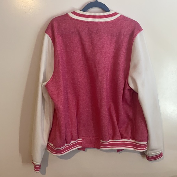 Pink Varsity Jacket - Picture 2 of 2